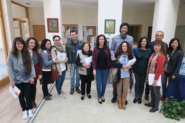 Inaugurada la Exposición “Pinceladas con sentido”