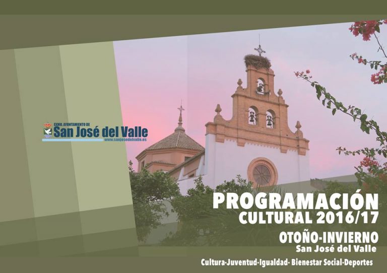 Programación cultural Otoño-Invierno 2016/17.