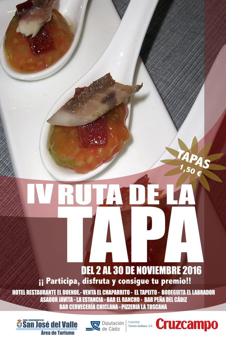 IV Ruta de la Tapa de San José del Valle