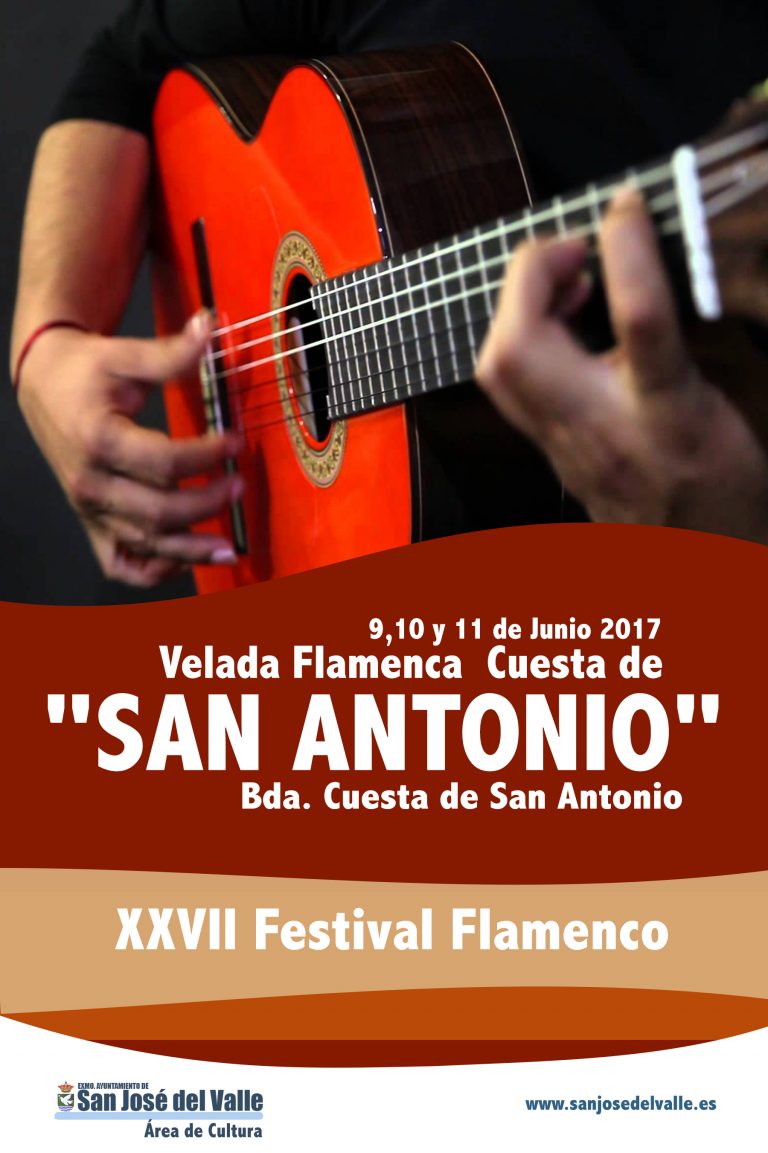 Velada flamenca “Cuesta de San Antonio”