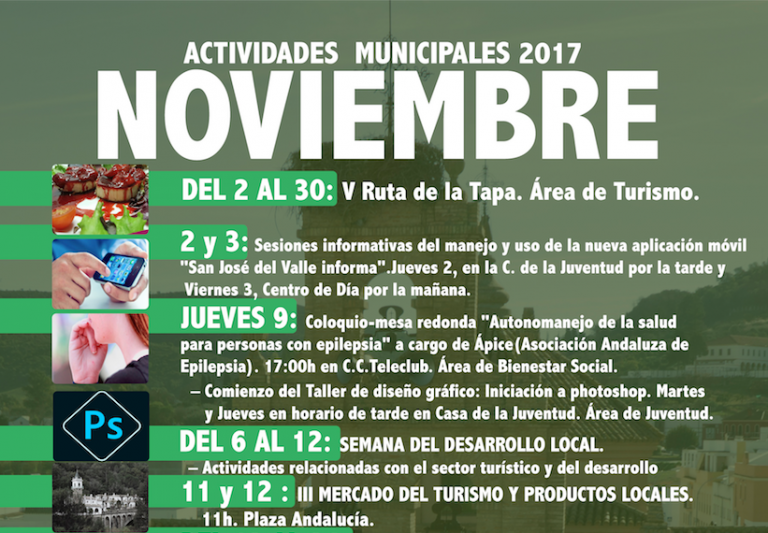 Actividades Municipales 2017 “Noviembre”