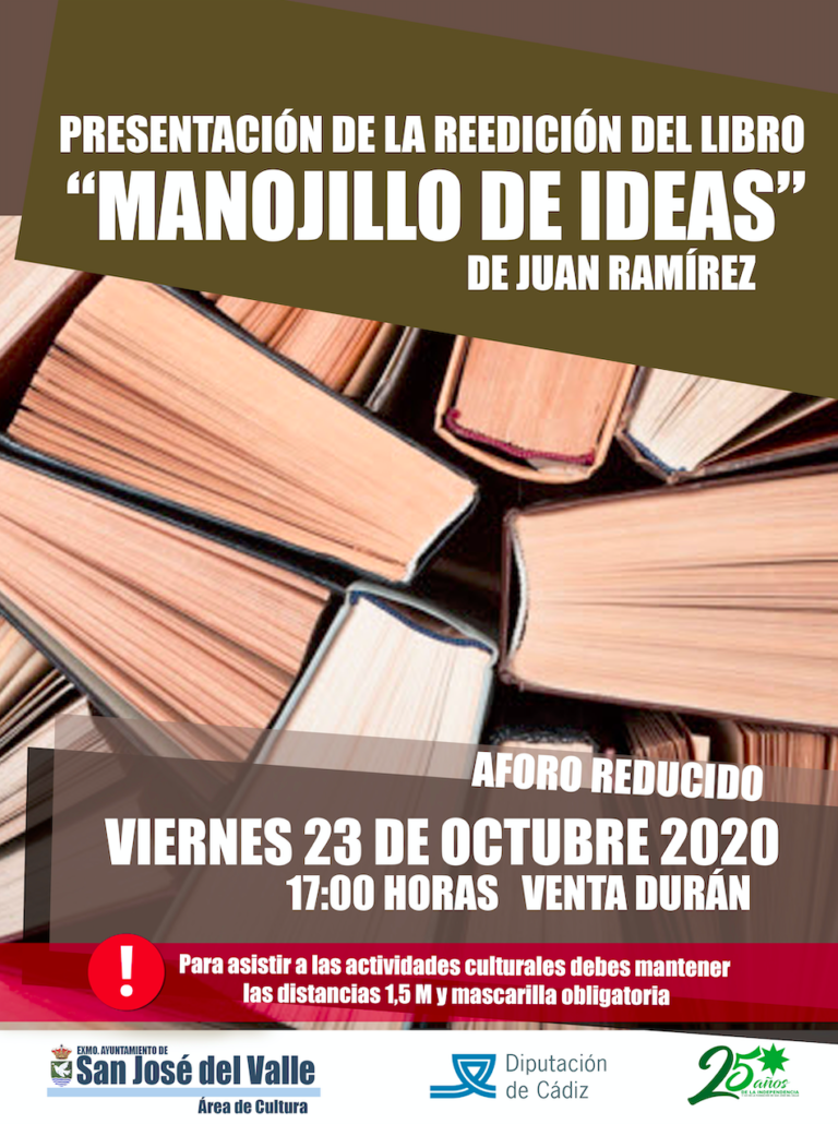 Presentación de la reedición del libro “Manojillos de Ideas” de Juan Ramírez.