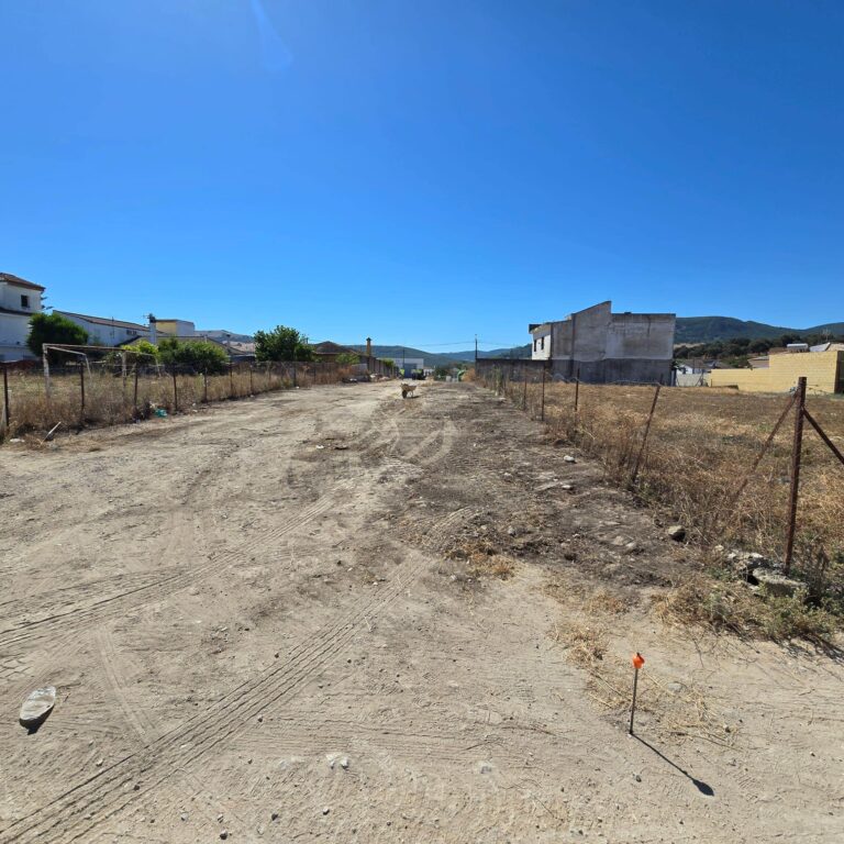 Comienzo de las Obras de urbanización de c/ Júpiter y de la calle de nueva apertura.